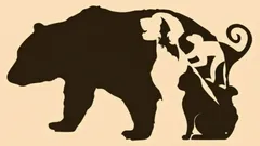 Optička iluzija s pet životinja: koju vidiš prvu i što to govori o tvojoj osobnosti