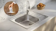 Kad izađem iz kuće, uvijek stavim čašu i komad papira u sudoper. Tada mogu biti siguran da će sve biti u redu.